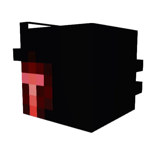 AgusAy4la Minecraft avatar head, 3D render