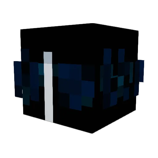 Ah_Okay Minecraft avatar head, 3D render