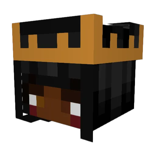 Ahbae56 Minecraft avatar head, 3D render