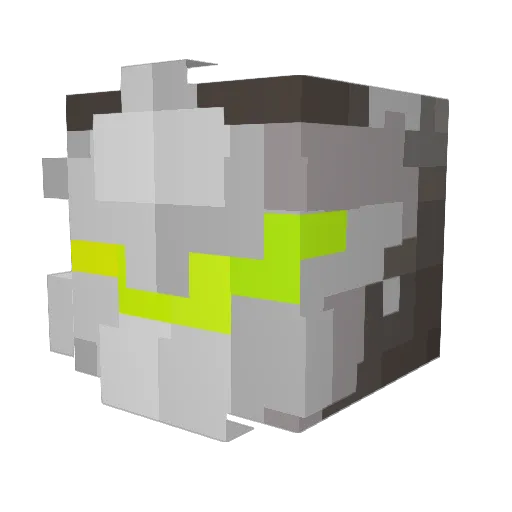 Aheago Minecraft avatar head, 3D render