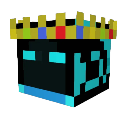 Ahegya Minecraft avatar head, 3D render