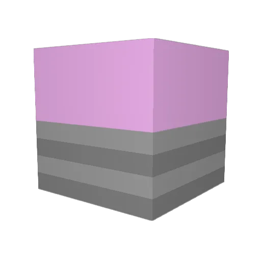 Ahhhh_YouThought Minecraft avatar head, 3D render