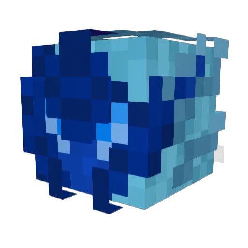 AhkrinIceWyvern Minecraft avatar head, 3D render