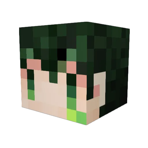 Ahlers93015 Minecraft avatar head, 3D render