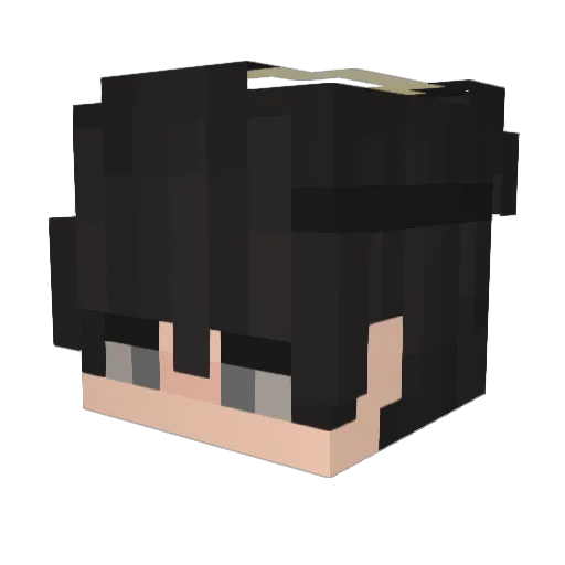 AhmadGamerYT Minecraft avatar head, 3D render