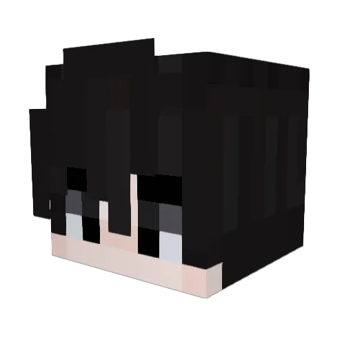 Ahmed67676 Minecraft avatar head, 3D render