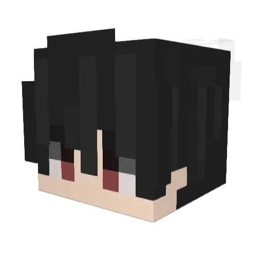 Ahmed6z7 Minecraft avatar head, 3D render