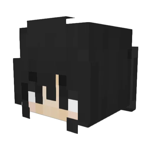 AhmedCold8 Minecraft avatar head, 3D render