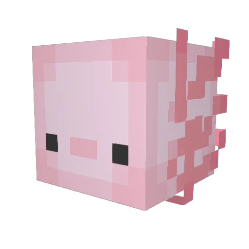 Ahmed_The_Animal Minecraft avatar head, 3D render