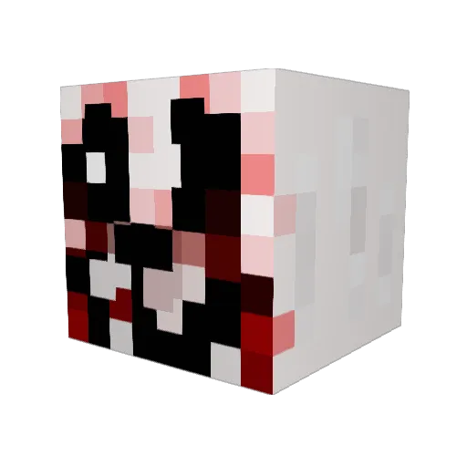 AhmetCan2134 Minecraft avatar head, 3D render
