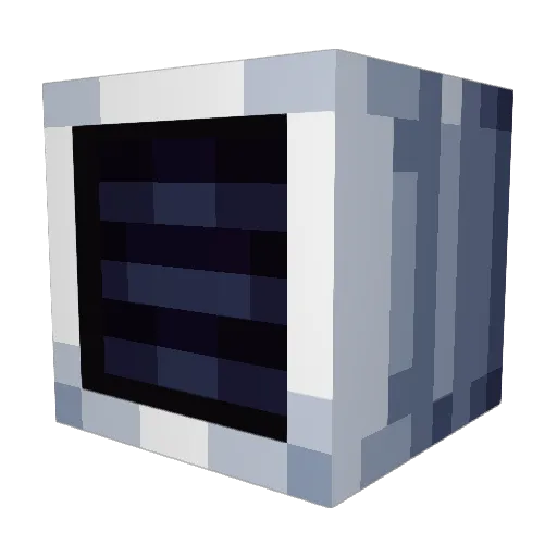 AhmoX Minecraft avatar head, 3D render