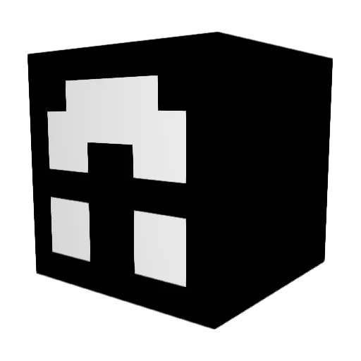 Ahmzdz Minecraft avatar head, 3D render