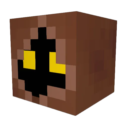 Ahoskova Minecraft avatar head, 3D render