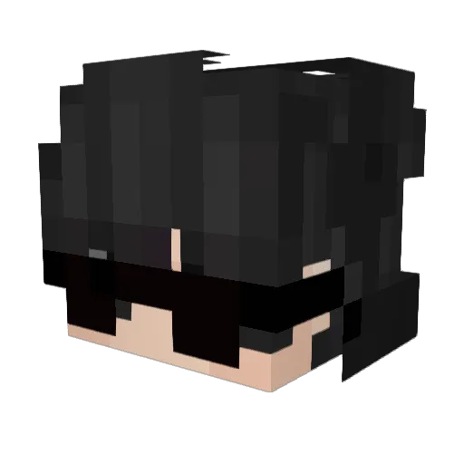Ahsan165 Minecraft avatar head, 3D render
