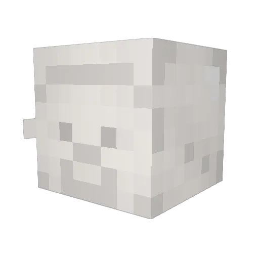 AhtiMC Minecraft avatar head, 3D render