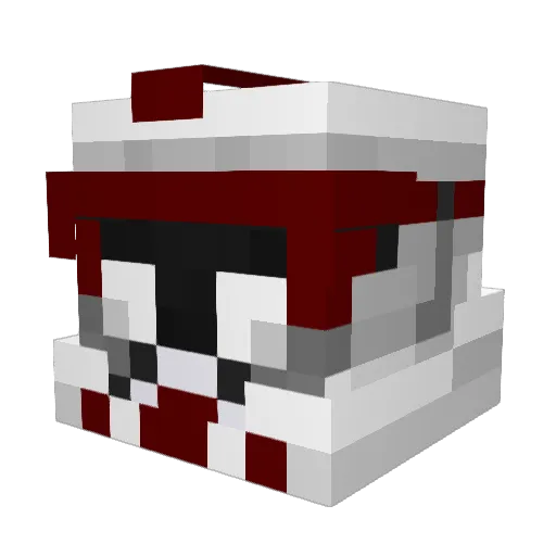 Ahtiii Minecraft avatar head, 3D render