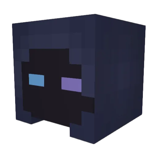 Aichinger09 Minecraft avatar head, 3D render