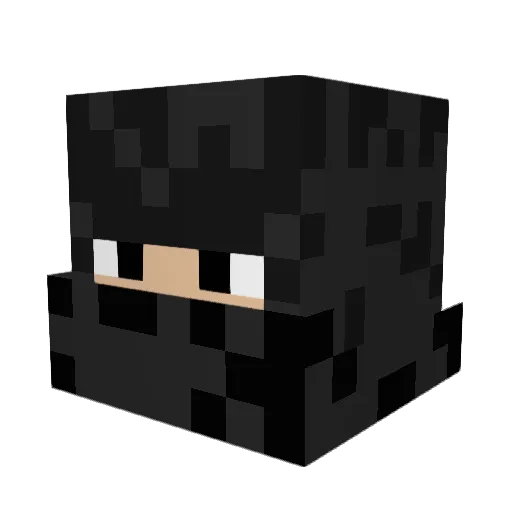 AidanJayK Minecraft avatar head, 3D render