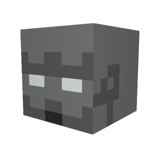 AidanTheBuddy Minecraft avatar head, 3D render