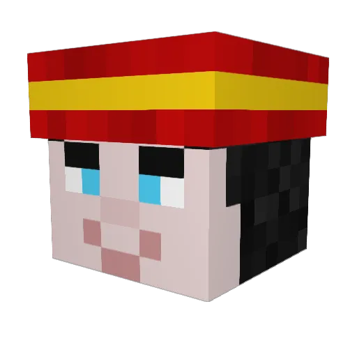 Aidan_The_Dank Minecraft avatar head, 3D render