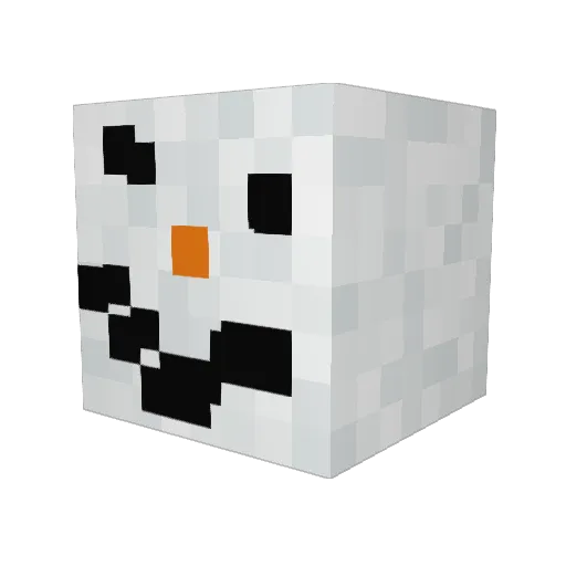 Aidancentauri Minecraft avatar head, 3D render
