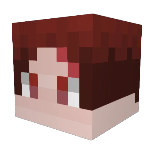 AidenAyyy Minecraft avatar head, 3D render
