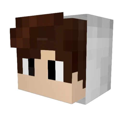 Aiden_Elite Minecraft avatar head, 3D render