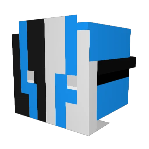 Aidenb1104 Minecraft avatar head, 3D render