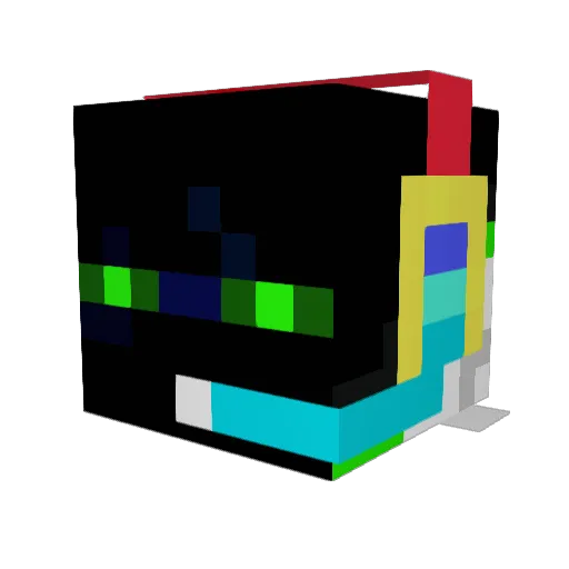 Aideymcd Minecraft avatar head, 3D render