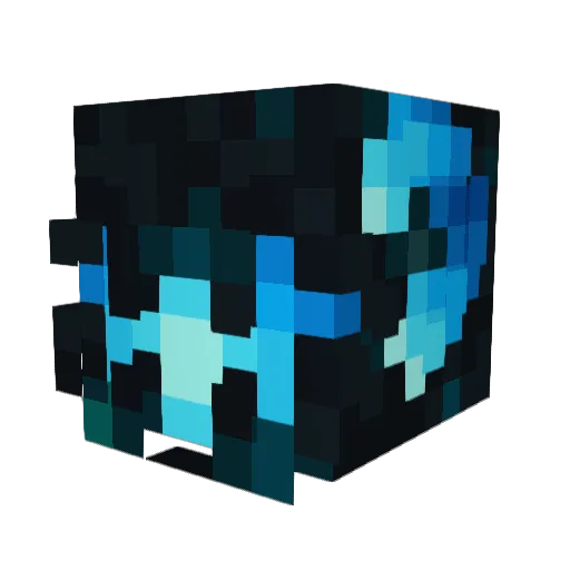 AidhBB Minecraft avatar head, 3D render