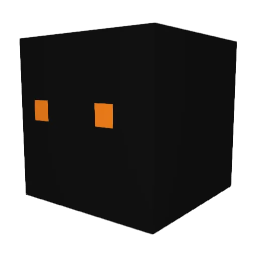 AikohXD Minecraft avatar head, 3D render