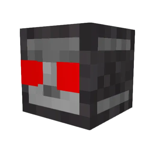 AiluroFelinus Minecraft avatar head, 3D render