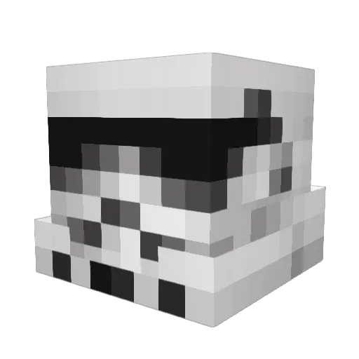 AimGamez Minecraft avatar head, 3D render