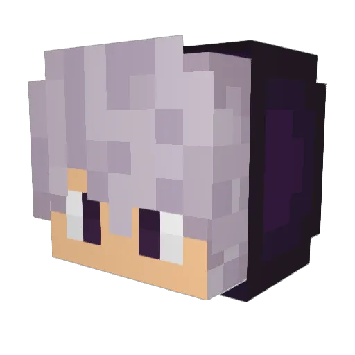 AimGxd Minecraft avatar head, 3D render