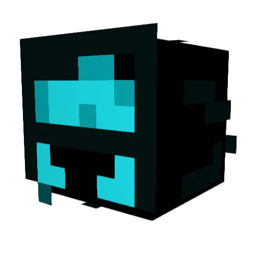 AimingSince2008 Minecraft avatar head, 3D render