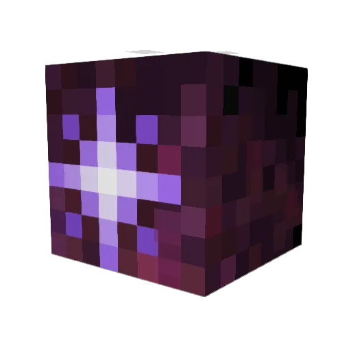 Aimrex Minecraft avatar head, 3D render