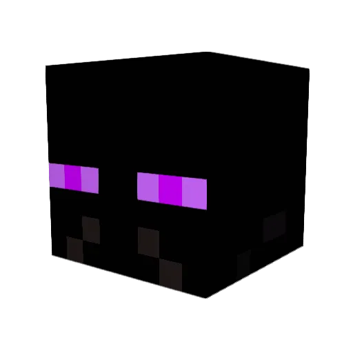 Ainosno Minecraft avatar head, 3D render