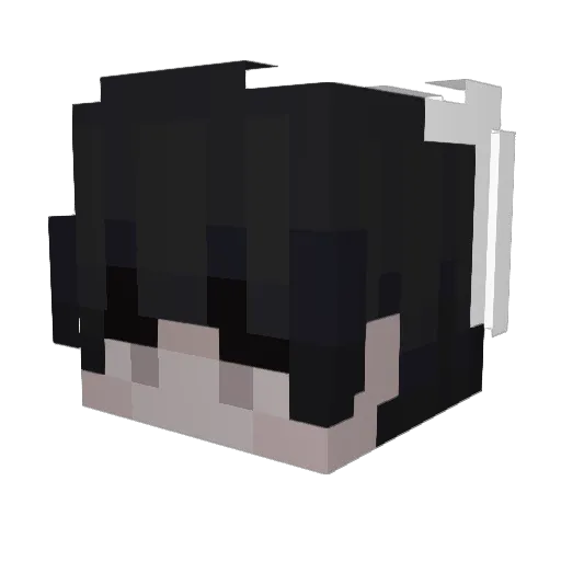 AintAntoineD Minecraft avatar head, 3D render