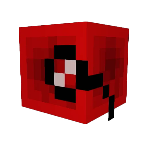 AionTv Minecraft avatar head, 3D render
