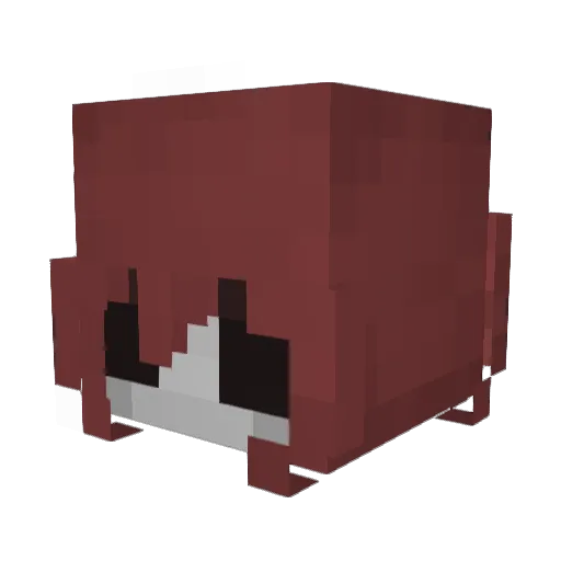 Aiphyron Minecraft avatar head, 3D render
