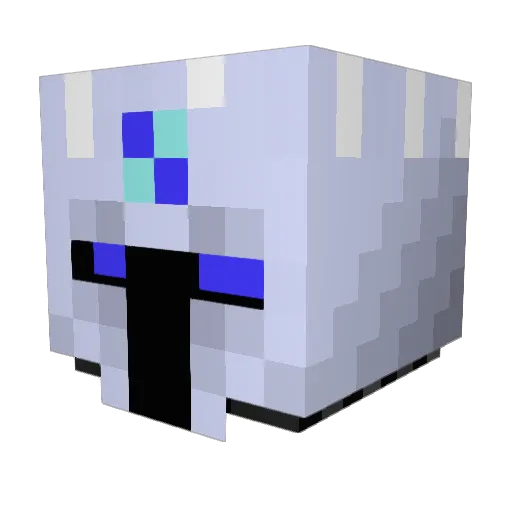 AirCondit0n3r Minecraft avatar head, 3D render