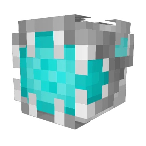 AirDragoon Minecraft avatar head, 3D render