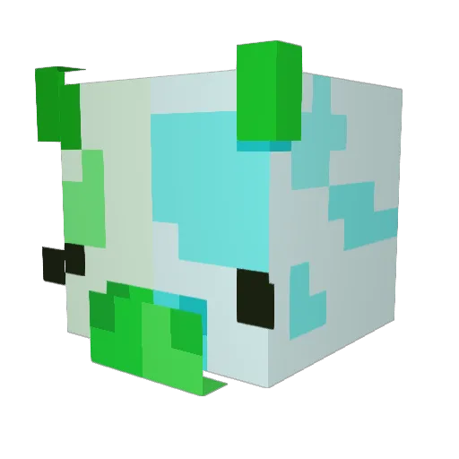 AirMarble566141 Minecraft avatar head, 3D render