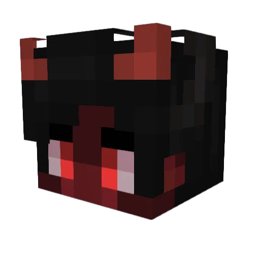 AirZed1 Minecraft avatar head, 3D render
