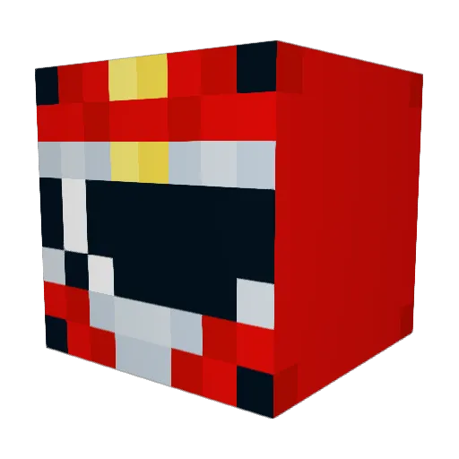 Airboy1030 Minecraft avatar head, 3D render