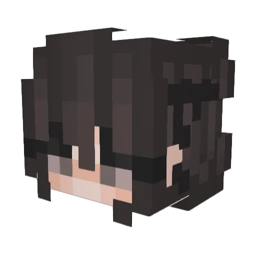 Airboyyy Minecraft avatar head, 3D render
