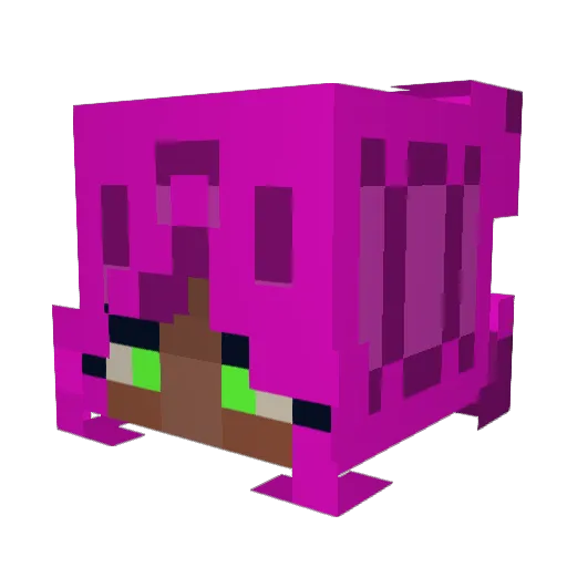 Airi_Selena Minecraft avatar head, 3D render
