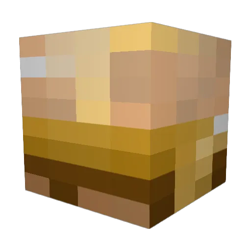 AirplaneGoBrr Minecraft avatar head, 3D render