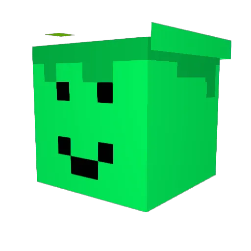Airten0 Minecraft avatar head, 3D render