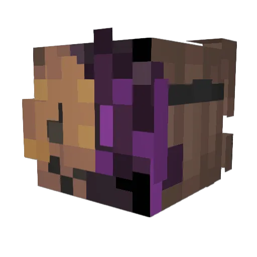Airy2004 Minecraft avatar head, 3D render